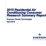 2015 Residential HVAC Consumer Research Summary Report Page 1