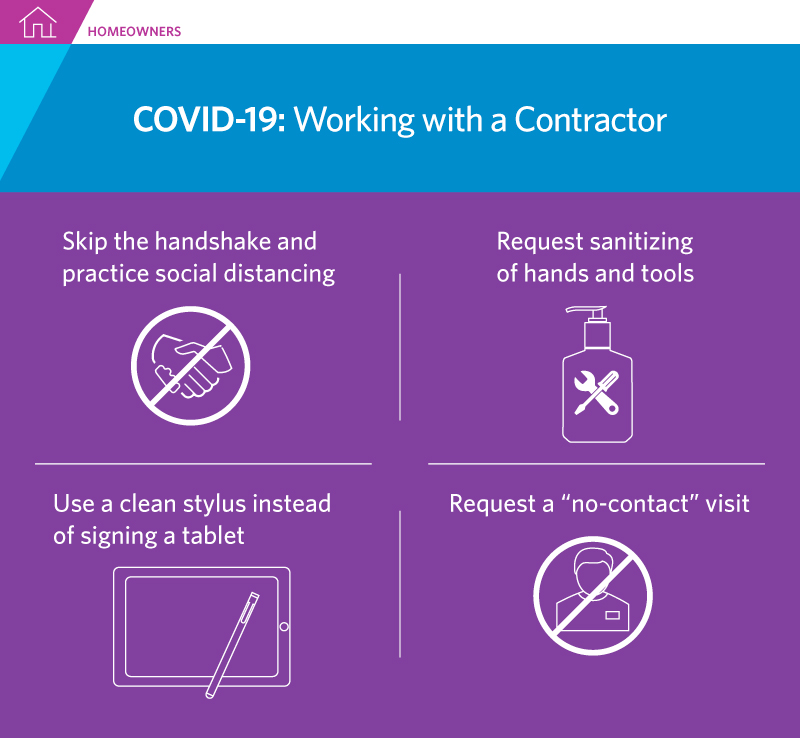COVID-19 Home Tips: Working with a Contractor